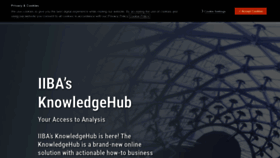 What Theiiba.org website looked like in 2021 (2 years ago)