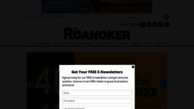 What Theroanoker.com website looked like in 2021 (2 years ago)