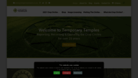 What Temporarytemples.co.uk website looked like in 2021 (2 years ago)