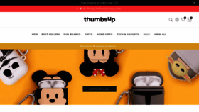 What Thumbsup.com website looked like in 2021 (2 years ago)