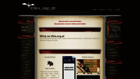What Tibia.org.pl website looked like in 2021 (2 years ago)