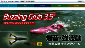 What Tiemco.jp website looked like in 2021 (2 years ago)