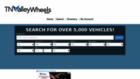 What Tnvalleywheels.com website looked like in 2021 (2 years ago)
