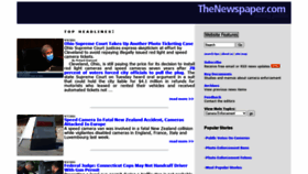 What Thenewspaper.com website looked like in 2021 (2 years ago)