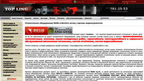 What Topling.ru website looked like in 2021 (2 years ago)