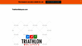 What Triathlonmalaysia.com website looked like in 2021 (2 years ago)