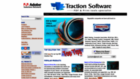 What Traction-software.co.uk website looked like in 2021 (2 years ago)