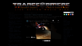 What Transformerslive.blogspot.com website looked like in 2021 (2 years ago)