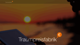 What Traumpreisfabrik.de website looked like in 2021 (2 years ago)