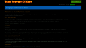 What Tf2mart.net website looked like in 2021 (2 years ago)