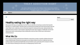 What Treataddictionright.com website looked like in 2021 (2 years ago)