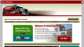 What Truckconversion.net website looked like in 2021 (4 years ago)