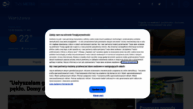 What Tvnmeteo.pl website looked like in 2021 (2 years ago)