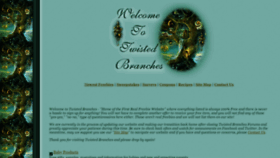 What Twistedbranches.com website looked like in 2021 (2 years ago)