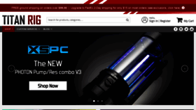 What Titanrig.com website looked like in 2021 (3 years ago)