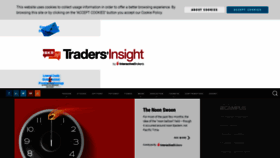 What Tradersinsight.news website looked like in 2021 (2 years ago)