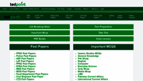 What Testpoint.pk website looked like in 2021 (2 years ago)