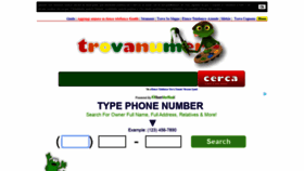 What Trovanumeri.com website looked like in 2021 (2 years ago)