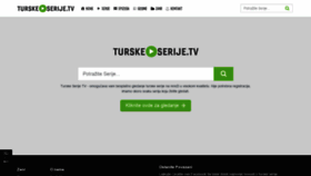 What Turskeserije.tv website looked like in 2021 (2 years ago)