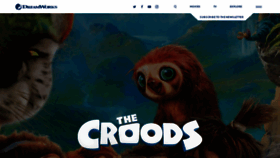 What Thecroodsmovie.com website looked like in 2021 (2 years ago)