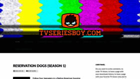 What Tvseriesboy.com website looked like in 2021 (2 years ago)