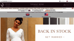 What Tiffanyrose.com website looked like in 2021 (2 years ago)