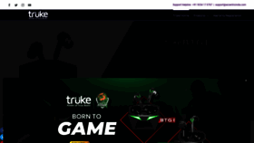 What Truke.in website looked like in 2021 (2 years ago)