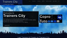 What Trainerscity.com website looked like in 2021 (2 years ago)