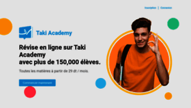 What Takiacademy.com website looked like in 2021 (2 years ago)