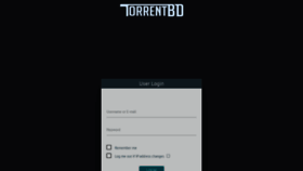 What Torrentbd.com website looked like in 2021 (2 years ago)