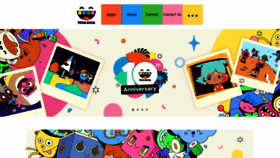 What Tocaboca.com website looked like in 2021 (2 years ago)