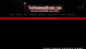What Thehorrordome.com website looked like in 2021 (2 years ago)