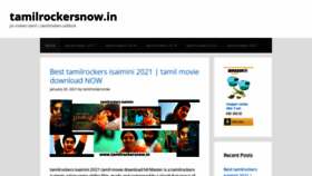 What Tamilrockersnow.in website looked like in 2021 (2 years ago)