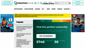 What Topuniversitiesworld.com website looked like in 2021 (2 years ago)
