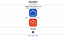 What Totalidea.com website looked like in 2021 (2 years ago)