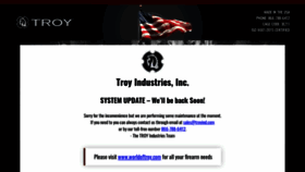 What Troyind.com website looked like in 2021 (2 years ago)