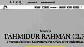 What Tahmidurrahman.com website looked like in 2021 (2 years ago)