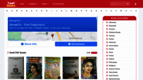 What Tamilbookspdf.com website looked like in 2021 (2 years ago)