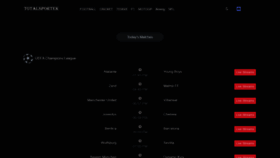 What Totalsportek.pro website looked like in 2021 (3 years ago)