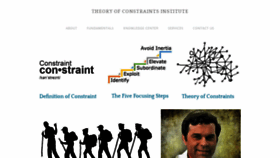 What Tocinstitute.org website looked like in 2021 (2 years ago)