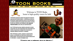 What Toon-books.com website looked like in 2021 (2 years ago)