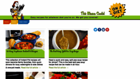 What Thismamacooks.com website looked like in 2021 (2 years ago)