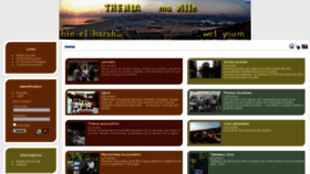 What Thenia.net website looked like in 2021 (2 years ago)