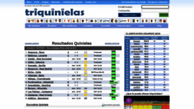 What Triquinielas.com website looked like in 2021 (2 years ago)
