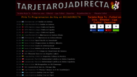 What Tarjetarojadirecta.com.es website looked like in 2021 (2 years ago)