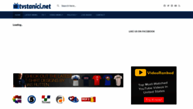 What Tvstanici.net website looked like in 2021 (2 years ago)