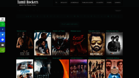 What Tamilrockermovies.us website looked like in 2021 (2 years ago)