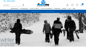 What Thesnowboardshop.co.uk website looked like in 2021 (2 years ago)