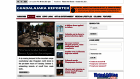 What Theguadalajarareporter.net website looked like in 2021 (2 years ago)