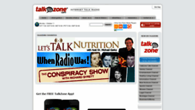 What Talkzone.com website looked like in 2021 (2 years ago)